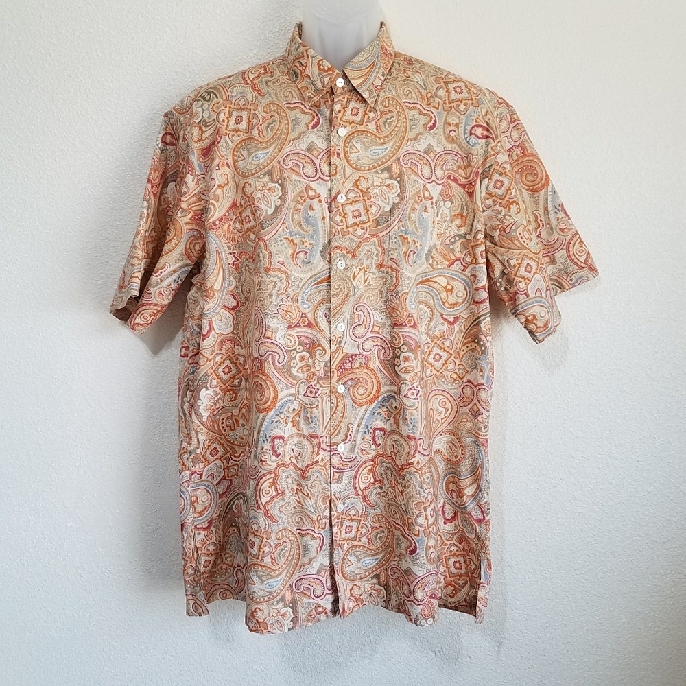 Travel Smith Men's Paisley Shirt